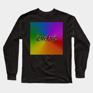 Evolve Rainbow Love Pride Long Sleeve T-Shirt